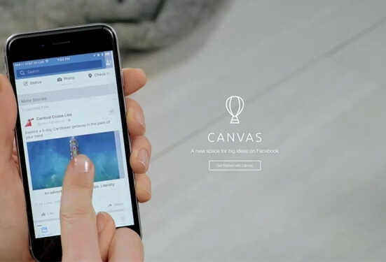 Facebook Canvas: New interactive format that you should know