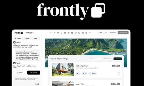 Create Web Apps in Seconds – Own Frontly For Life